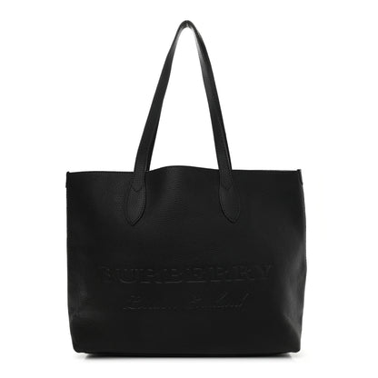 Burberry Grainy Calfskin Remington Tote Black 1 of 9