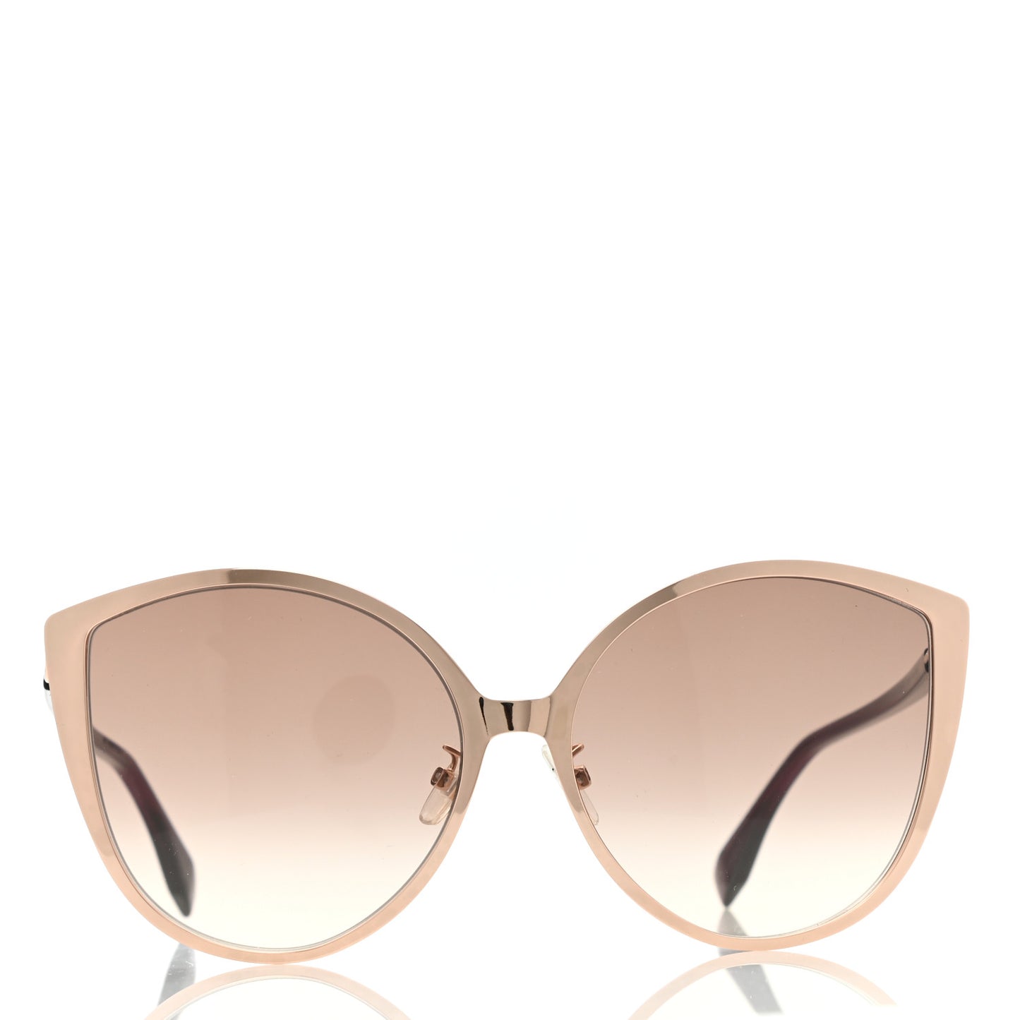 Cat Eye F is Fendi Sunglasses FF 0395/F/S Gold