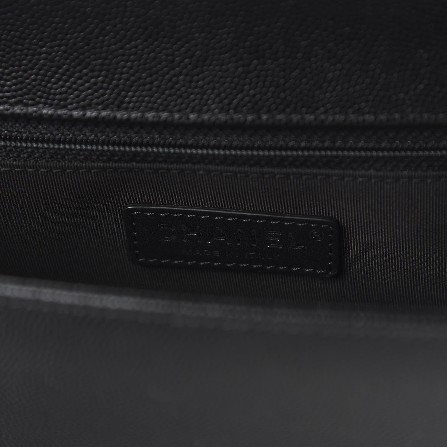 Chanel Caviar Quilted New Medium Boy Flap Black 7 of 9