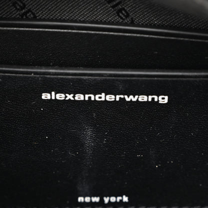 Alexander Wang Mesh Crystal Rhinestone Mini Cruiser Duffle Pink 6 of 9