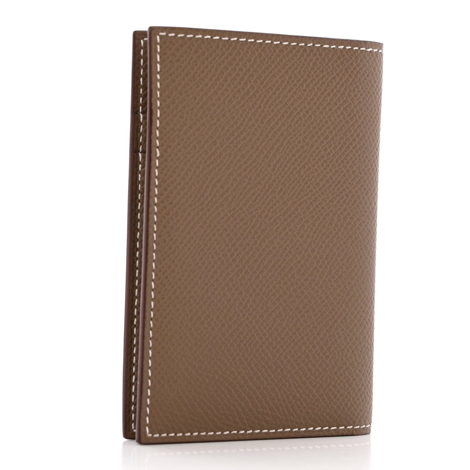 Hermes Epsom MC2 Euclide Card Holder Case Etoupe 3 of 8
