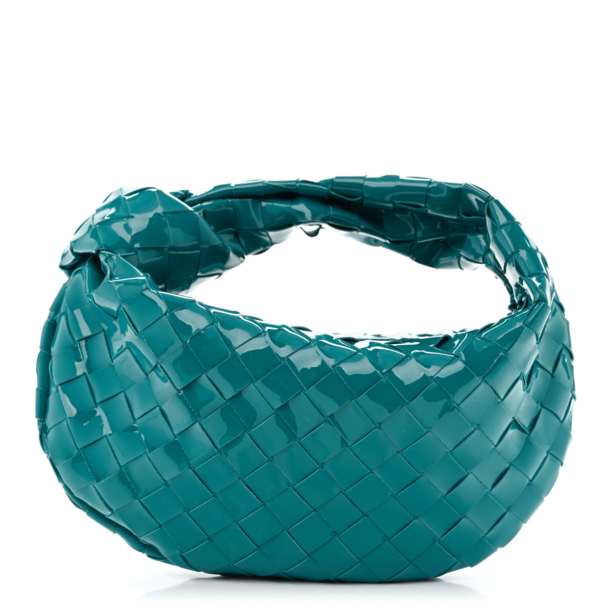 Bottega Veneta Patent Nappa Intrecciato Mini Jodie Blaster 1 of 10