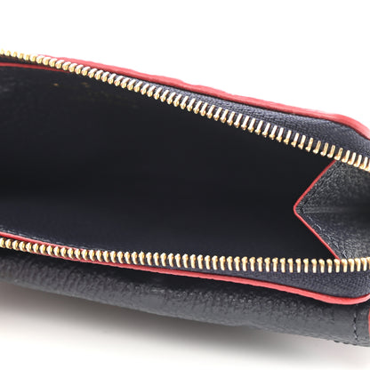 Louis Vuitton Empreinte Recto Verso Card Holder Marine Rouge 5 of 8