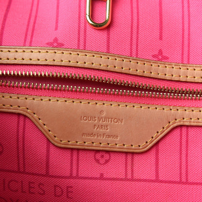 Louis Vuitton Monogram Roses Neverfull MM 8 of 8