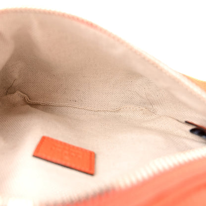 Gucci Piuma Calfskin Jumbo GG Embossed Small Belt Bag Good Orange 5 of 15
