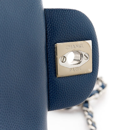 Chanel Caviar Quilted Mini Square Flap Navy 5 of 10