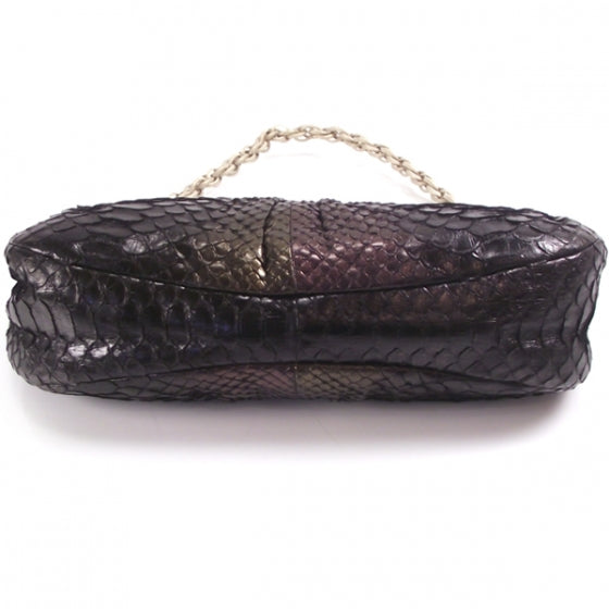 Chanel Python CC Charm Shoulder Bag 4 of 9