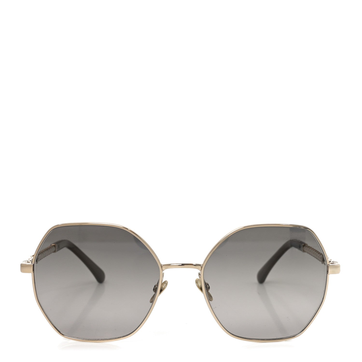 Chanel Pearl Sunglasses 4281-Q-H Black Gold 2 of 7