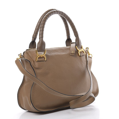 Chloe Calfskin Small Marcie Satchel Nut 3 of 11
