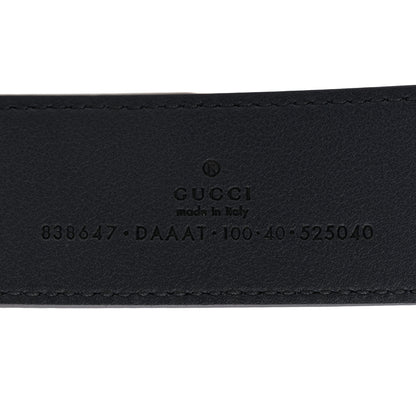 Gucci Moon Calfskin Round Plaque 35mm 100 40 Navy 4 of 4