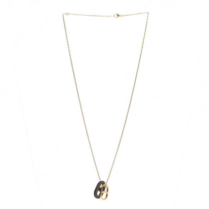 Hermes Swift O'Maillon Pendant Necklace Etoupe 3 of 6