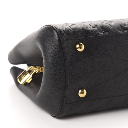 Louis Vuitton Empreinte Montaigne MM Black 6 of 10