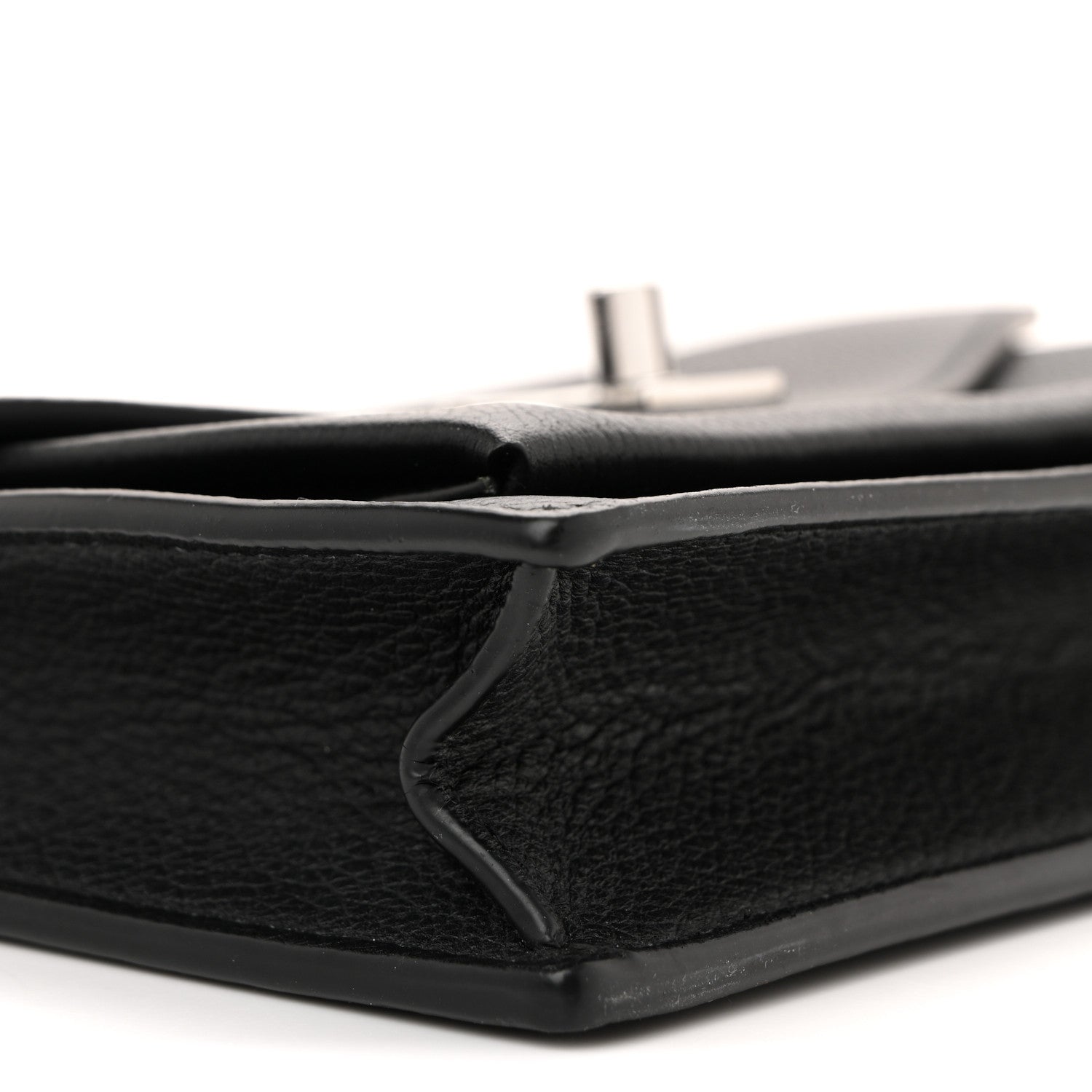 Louis Vuitton Soft Calfskin My Lockme Chain Pochette Black 8 of 9