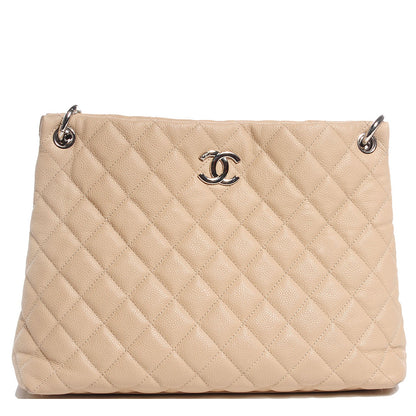 Chanel Caviar Easy Zip Tote Beige Clair 1 of 7