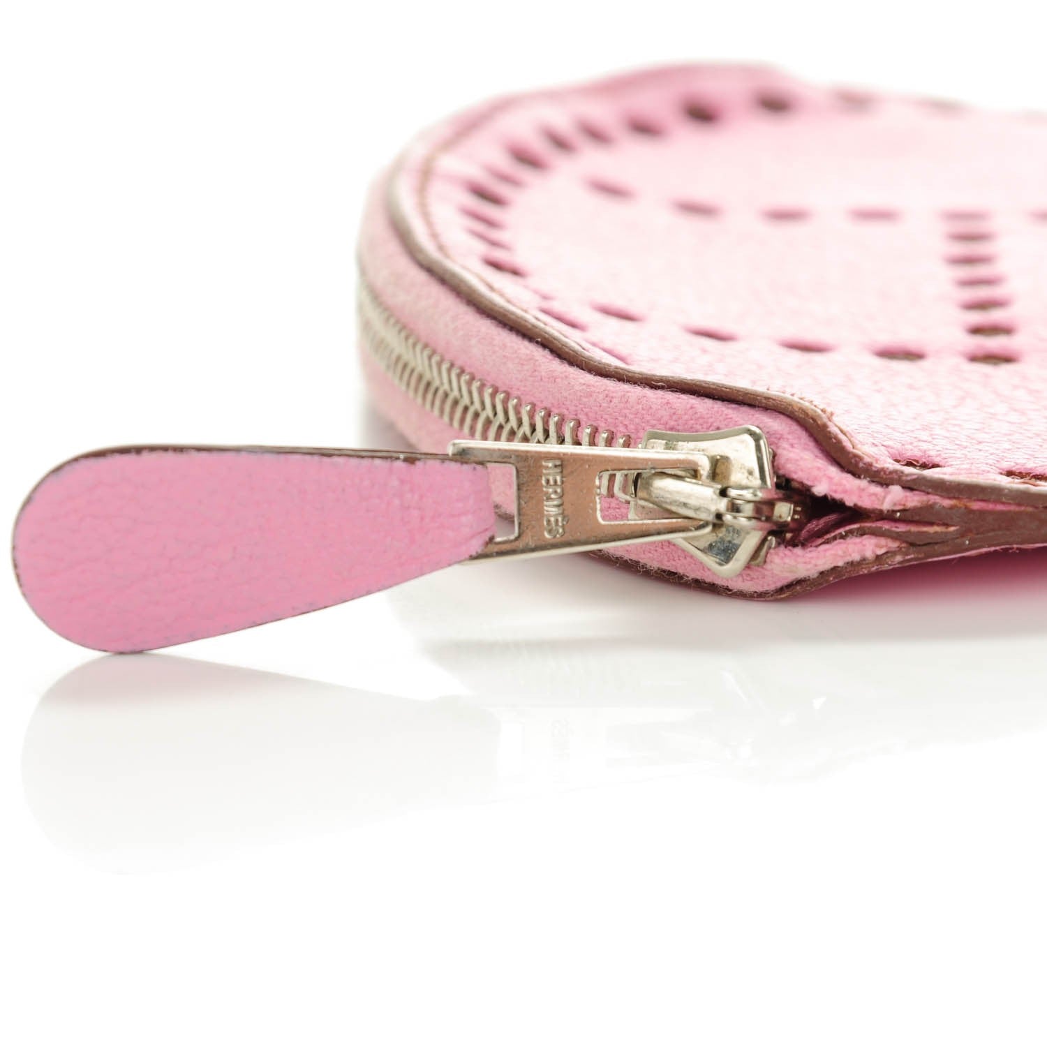 Hermes Chevre Mysore Evelyne Coin Purse Pink 6 of 9