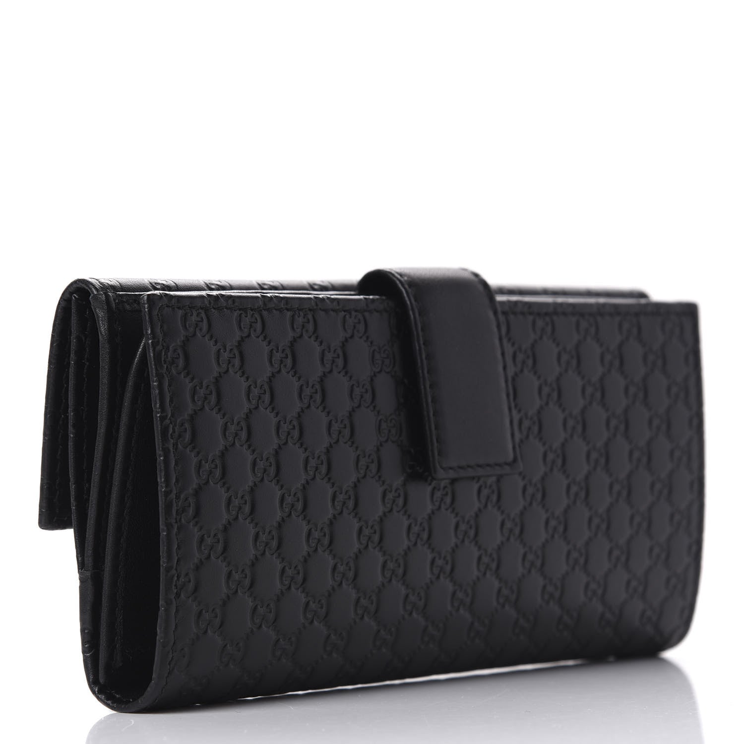 Gucci Microguccissima Continental Flap Wallet Black 3 of 11