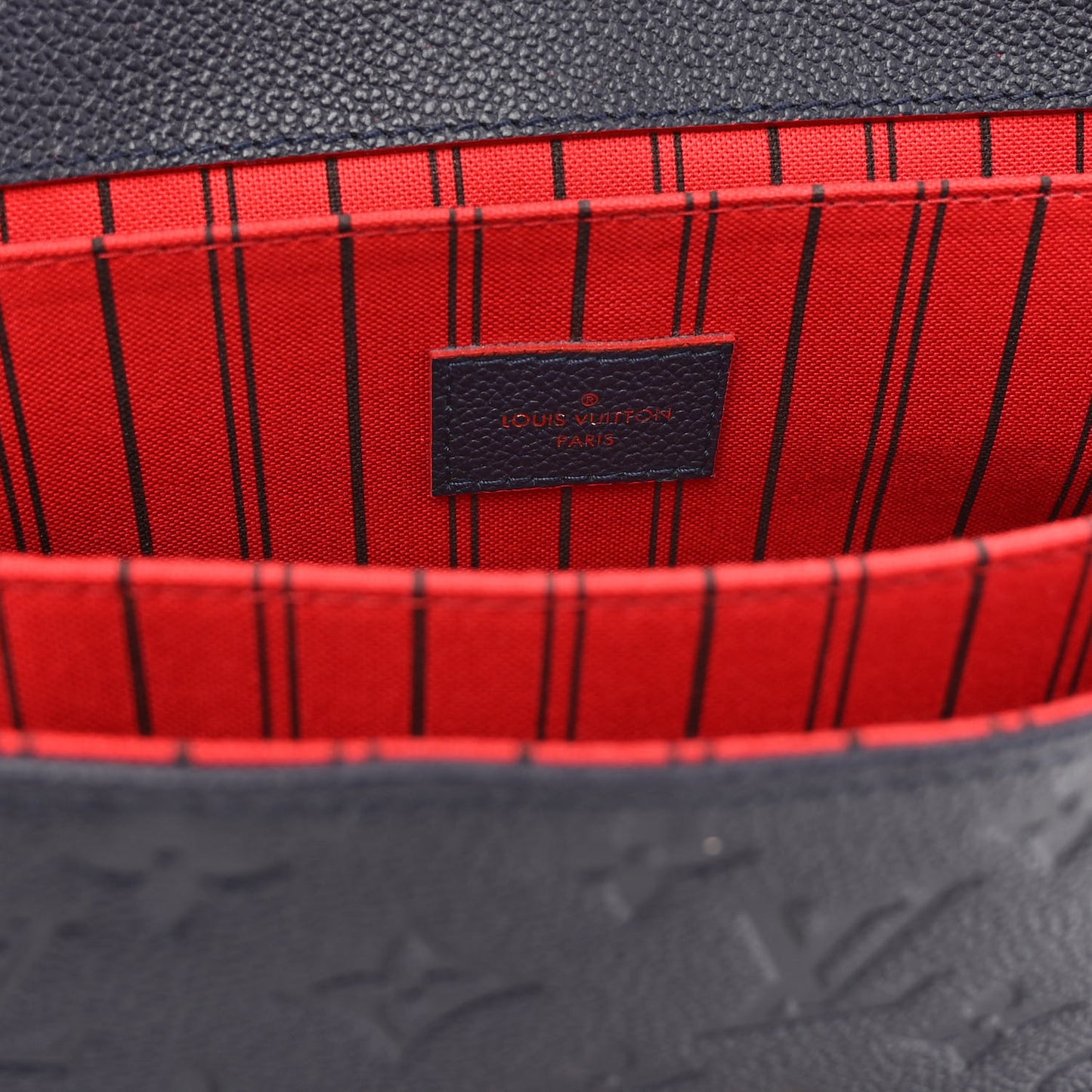 Empreinte Pochette Metis Marine Rouge