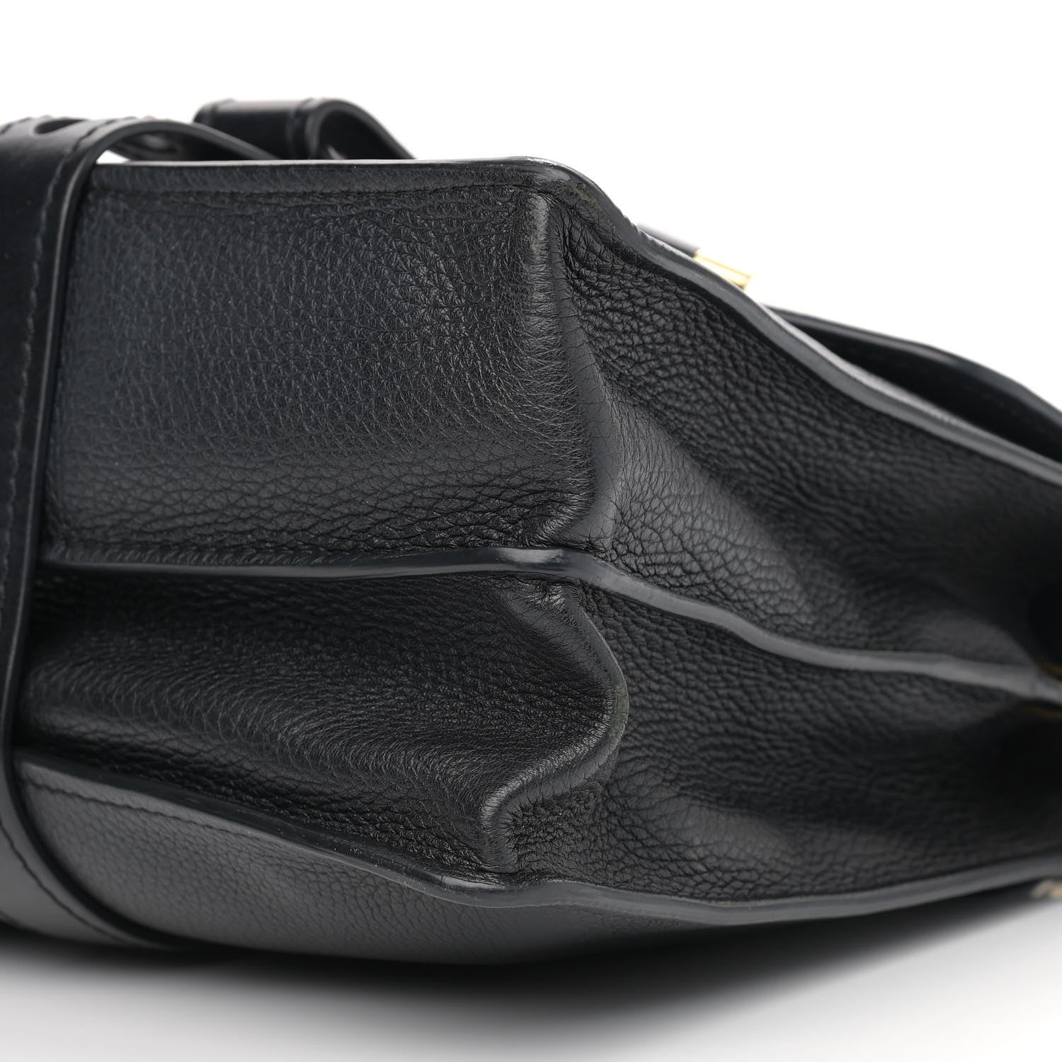 Chloe Grained Calfskin Medium Aby Day Shoulder Bag Black 10 of 16