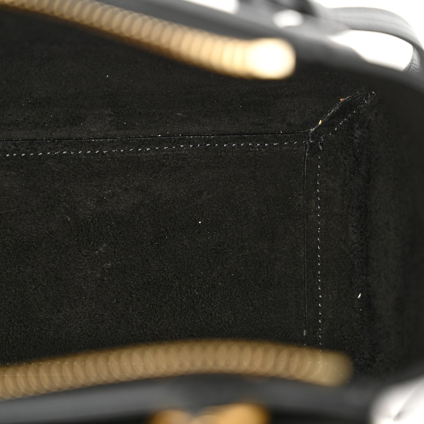 Grained Calfskin Nano Belt Bag Black
