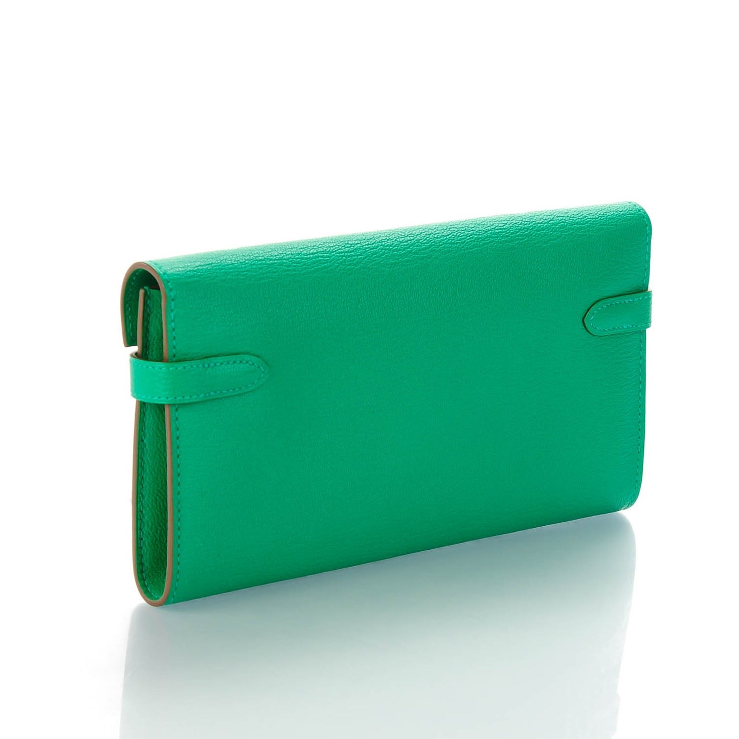 Chevre Mysore Kelly Longue Wallet Menthe
