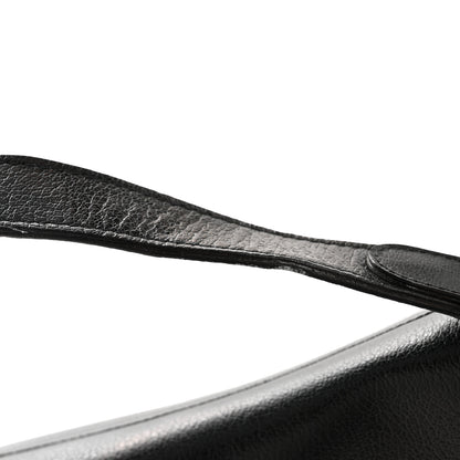 Christian Dior Shiny Goatskin  Saddle Bag Black 13 of 16