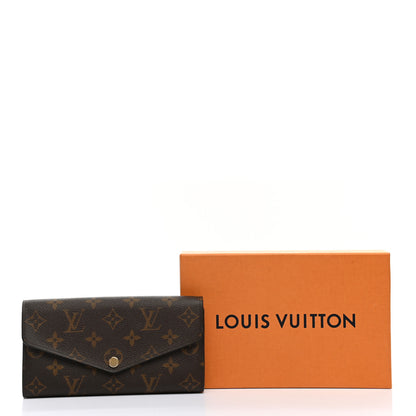 Louis Vuitton Monogram Sarah Wallet NM Rose Ballerine 6 of 6