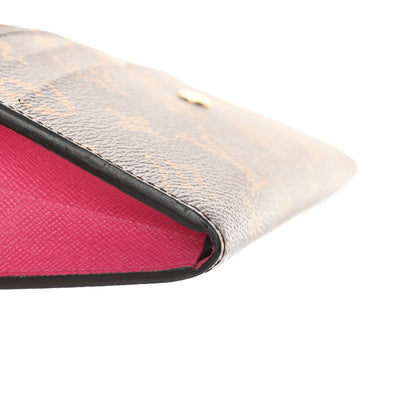 Louis Vuitton Monogram Emilie Wallet Fuchsia 10 of 11