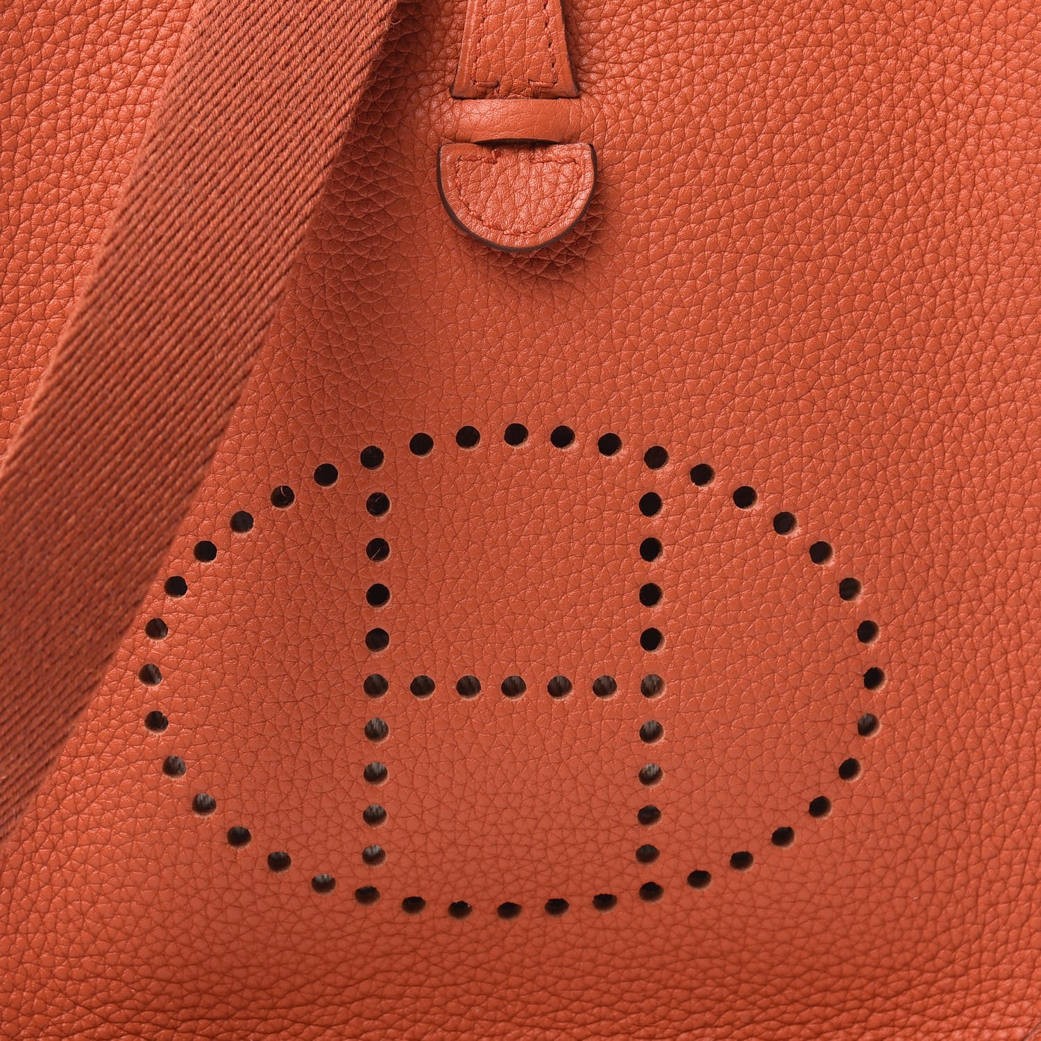 Hermes Taurillon Maurice Evelyne TPM Terre Battue Cuivre 7 of 9