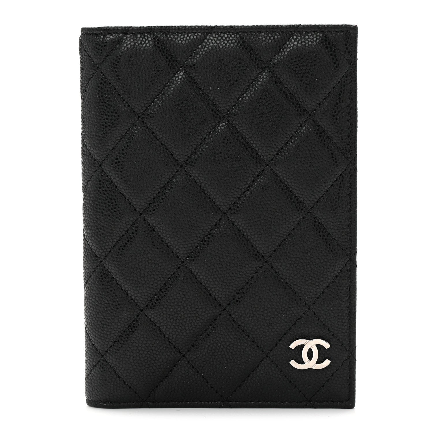 Chanel Caviar Quilted Passport Holder Black 1 of 7