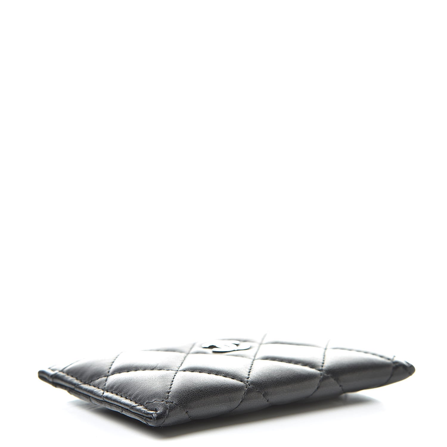 Chanel Lambskin Quilted Card Holder Black 4 of 11
