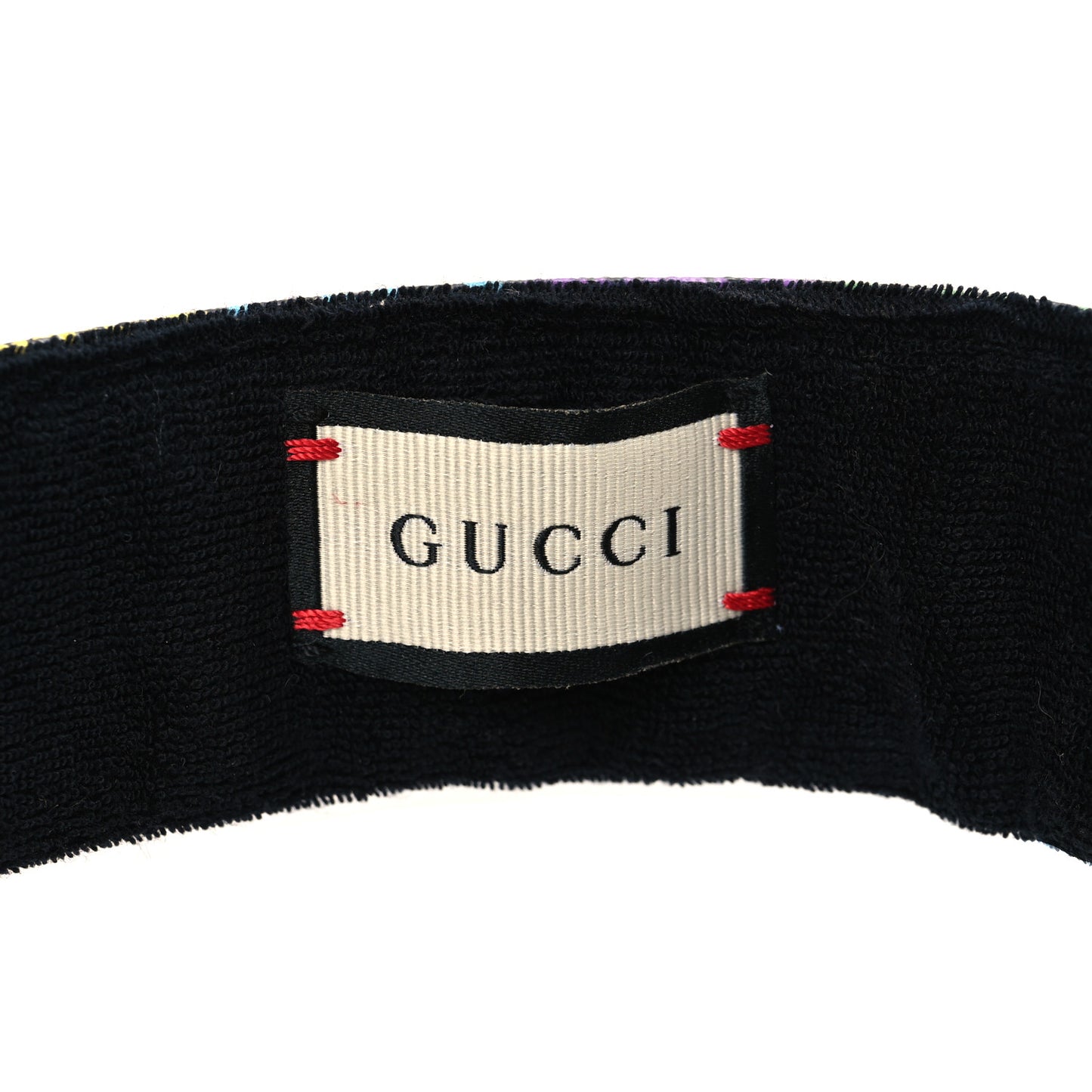 GG Supreme Monogram Psychedelic Izzy Visor M Black Multicolor