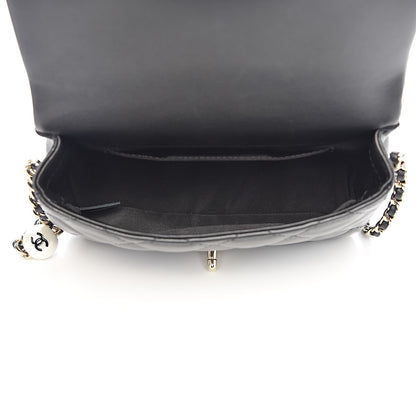 Chanel Lambskin Quilted Mini My Precious Flap Black 5 of 11