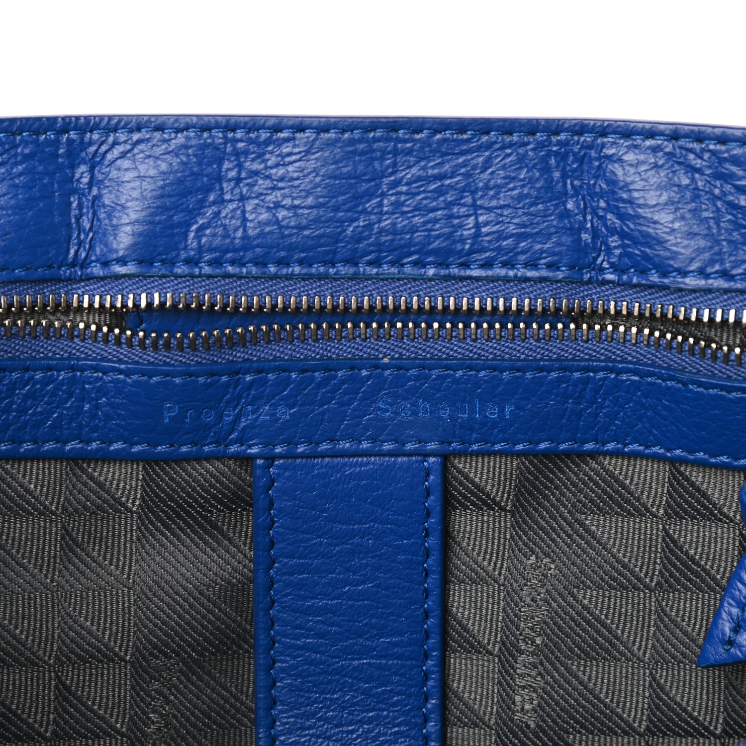 Proenza Schouler Grained Deerskin Medium Bicolor PS1 Satchel 6 of 9