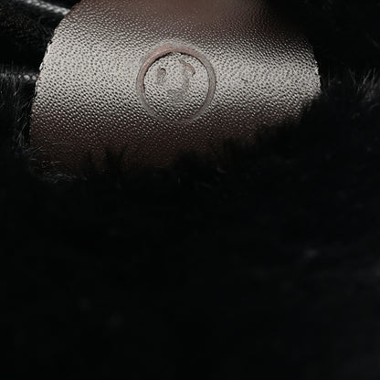 Louis Vuitton Fur Monogram Pillow Comfort Ankle Boot 37 Black 9 of 9