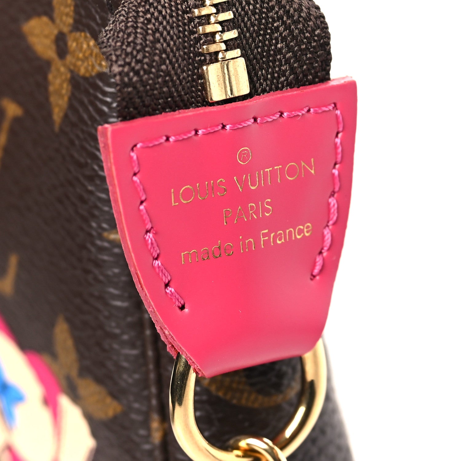 Louis Vuitton Monogram 2020 Christmas Animation Roller Coaster Mini Pochette Accessories Pivoine 7 of 9