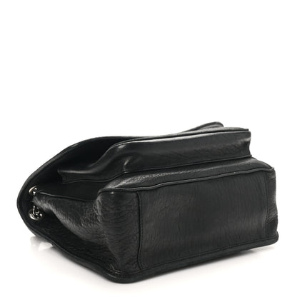 Saint Laurent Grained Lambskin Monogram Medium Niki Chain Satchel Black 4 of 10