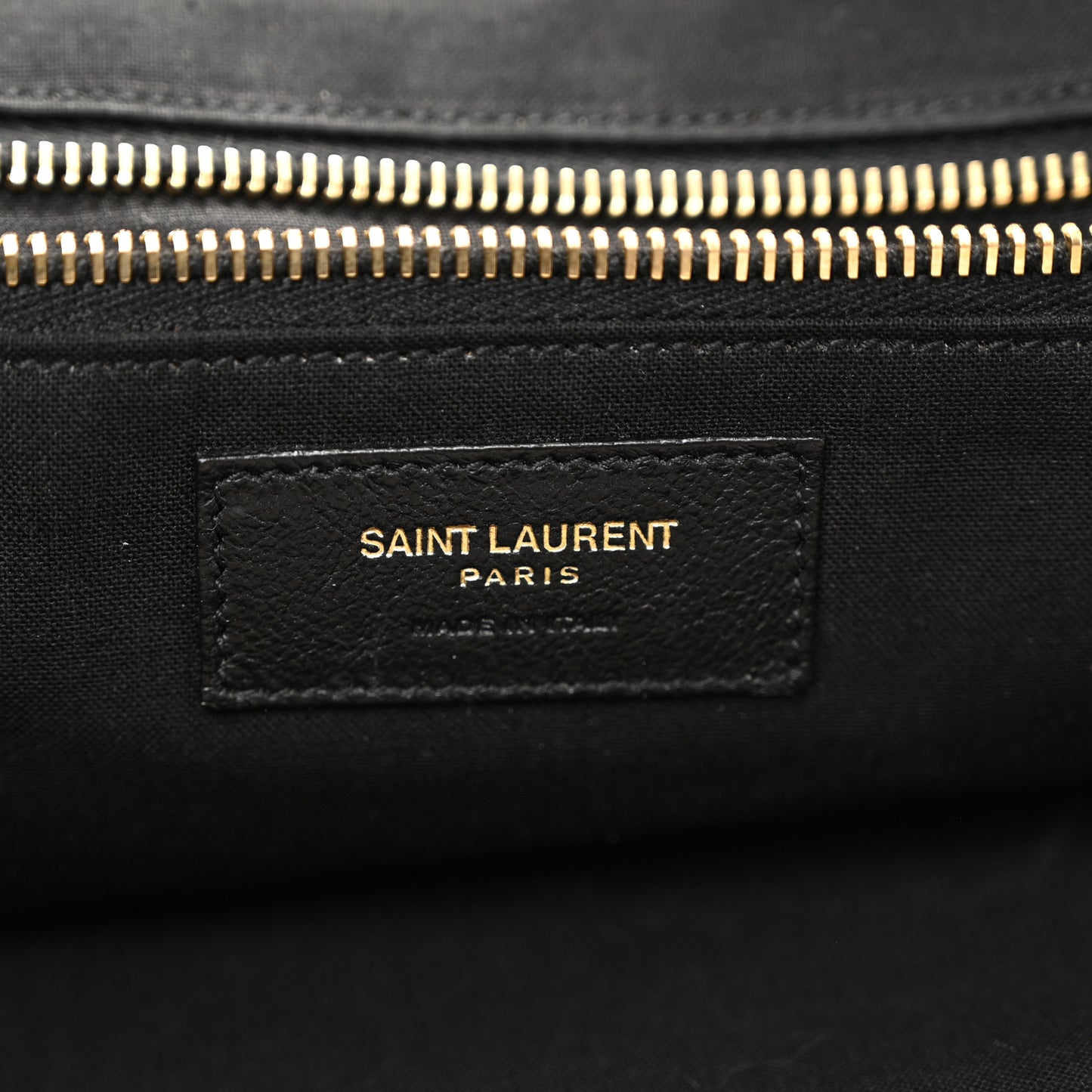 Linen Calfskin Rive Gauche Tote Natural