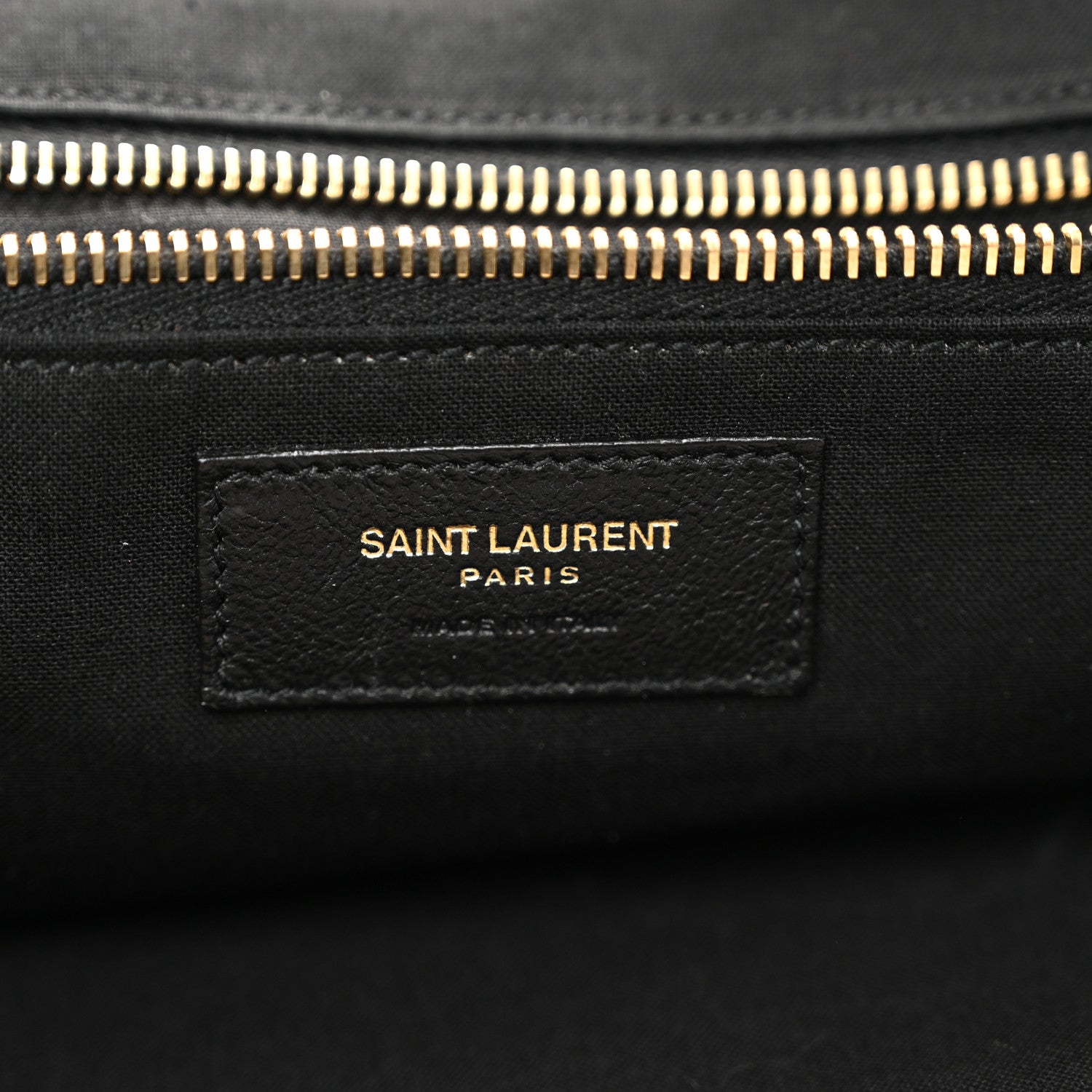 Saint Laurent Linen Calfskin Rive Gauche Tote Natural 6 of 11