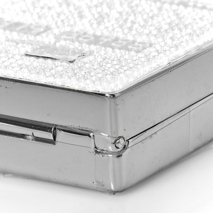 Alexander Wang Crystal Credit Card Wangloc Minaudiere Clutch Silver 8 of 9