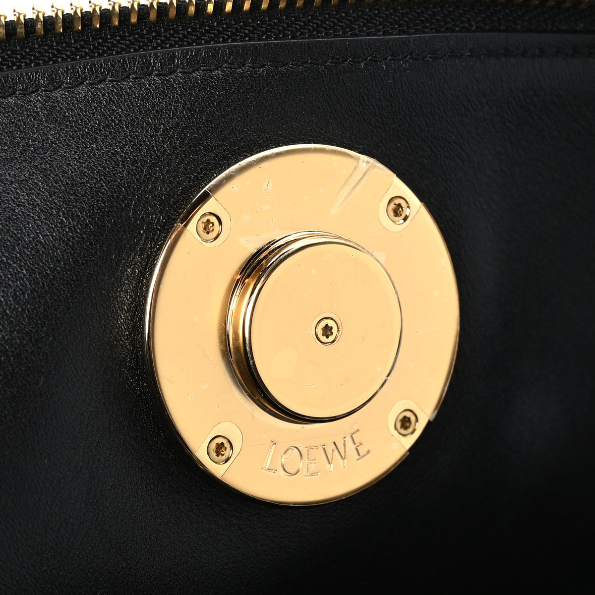 Loewe Supple Calfskin Large Madrid Bag Black 7 of 11