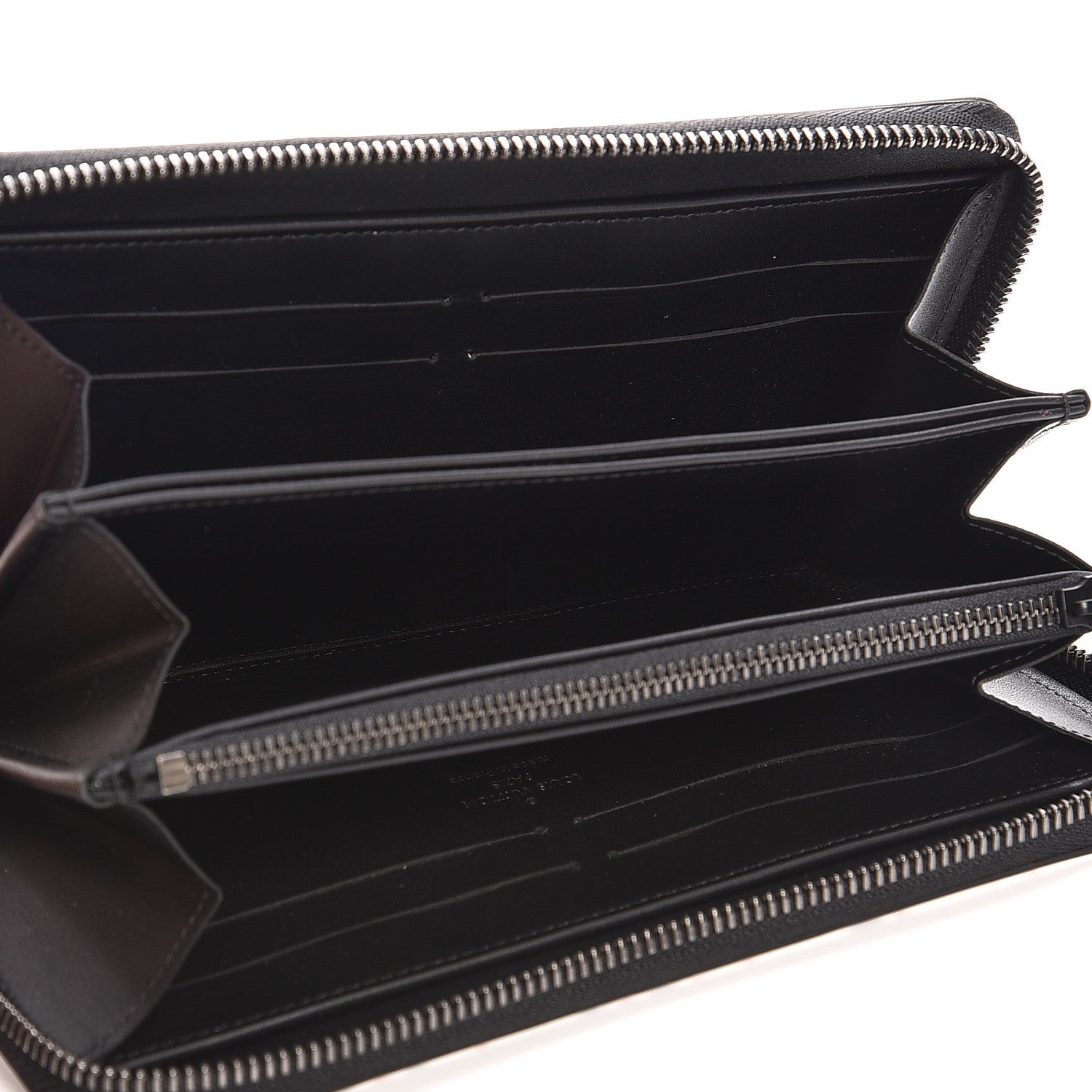 Louis Vuitton Calfskin Zippy Wallet Graphic Print 5 of 8