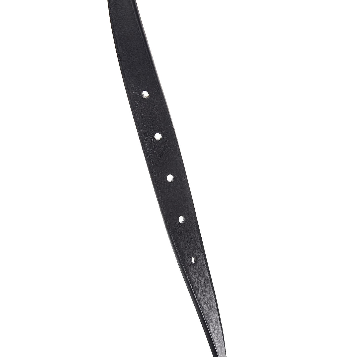 Calfskin Double G 20mm Belt 75 30 Black