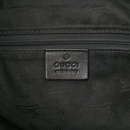 Gucci Guccissima Large New Ladies Web Hobo Black 6 of 13
