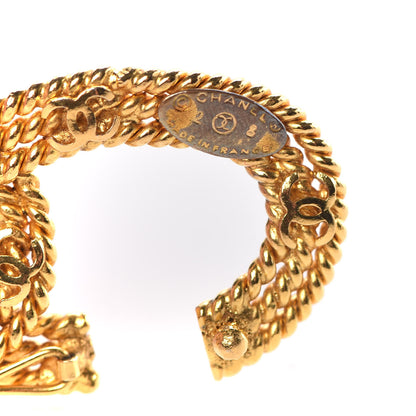 Chanel Rope CC Link Bracelet Gold 5 of 5