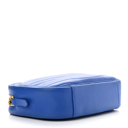Louis Vuitton Calfskin New Wave Camera Bag Bleu Neon 4 of 11