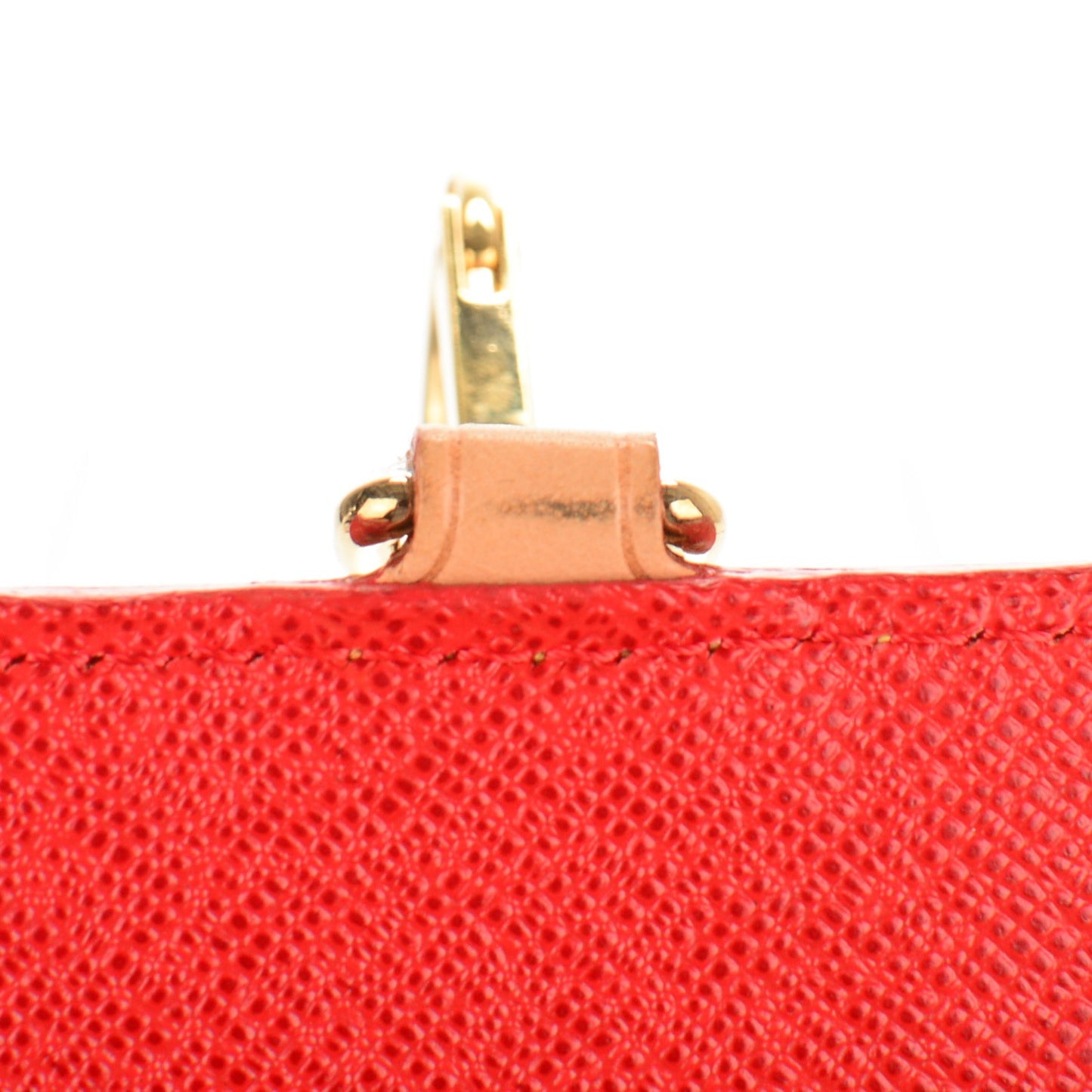 Vachetta Groom Key Ring Bag Charm