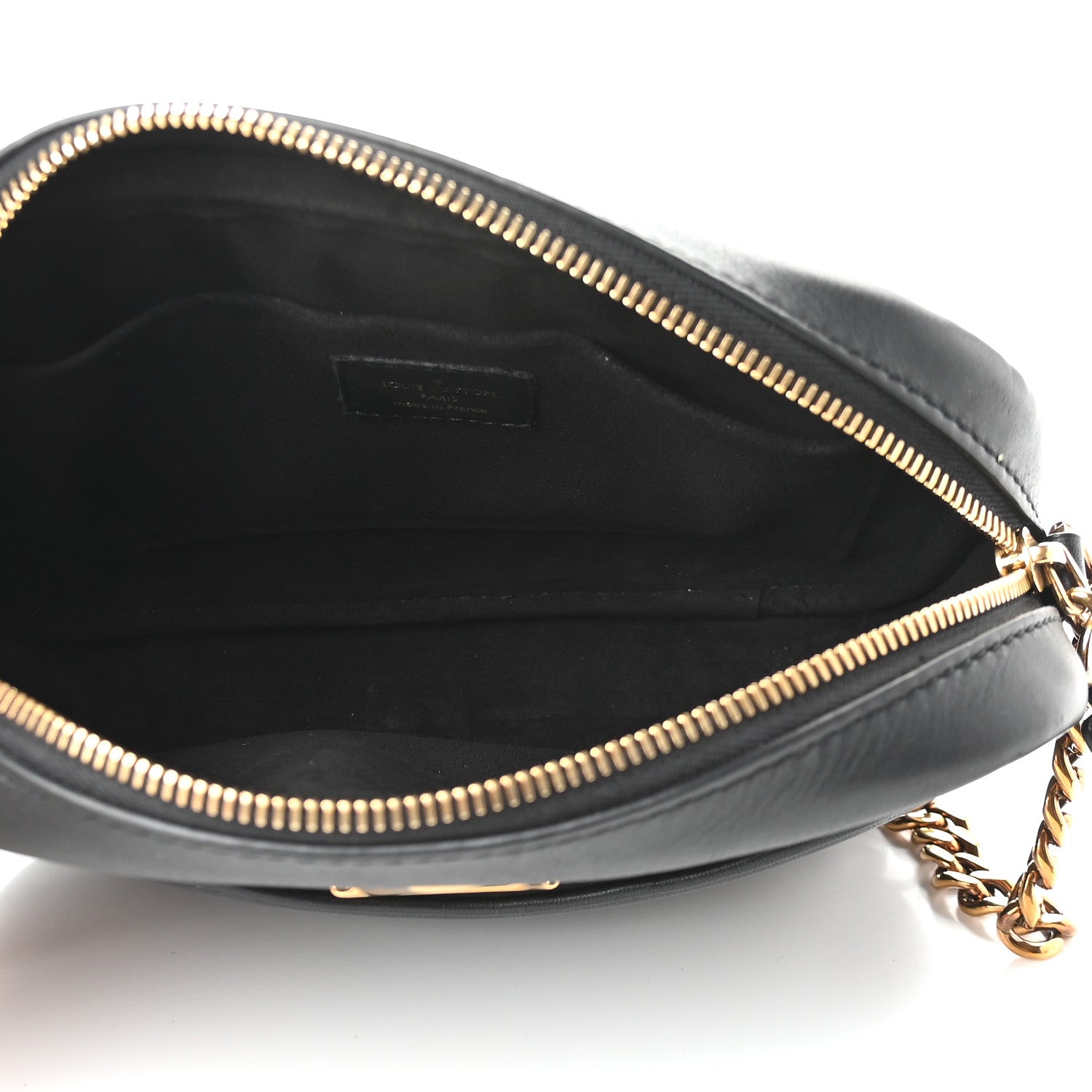 Louis Vuitton Calfskin New Wave Camera Bag Black 5 of 9