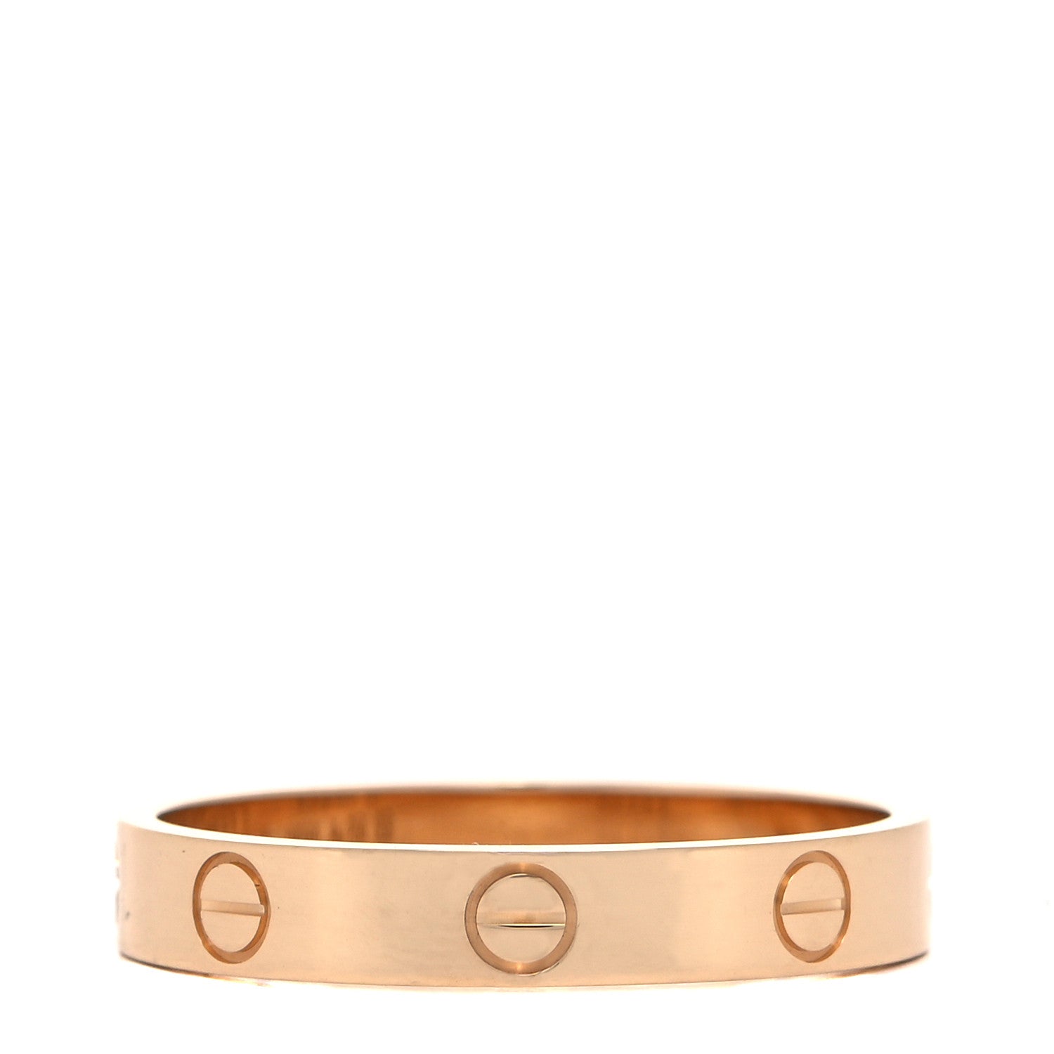 Cartier 18K Yellow Gold 3.5mm LOVE Wedding Band Ring 60 9 3 of 4