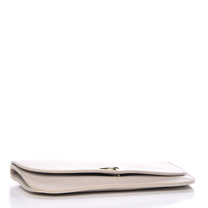 Gucci Pebbled Calfskin 1973 Clutch Off White 4 of 10