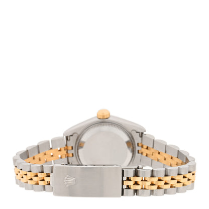 Rolex Stainless Steel 18K Yellow Gold 26mm Oyster Perpetual Datejust Watch Champagne 69173 3 of 5